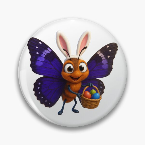 Item preview, Easter Purple Emperor Butterfly designed and sold by Sillytoe.