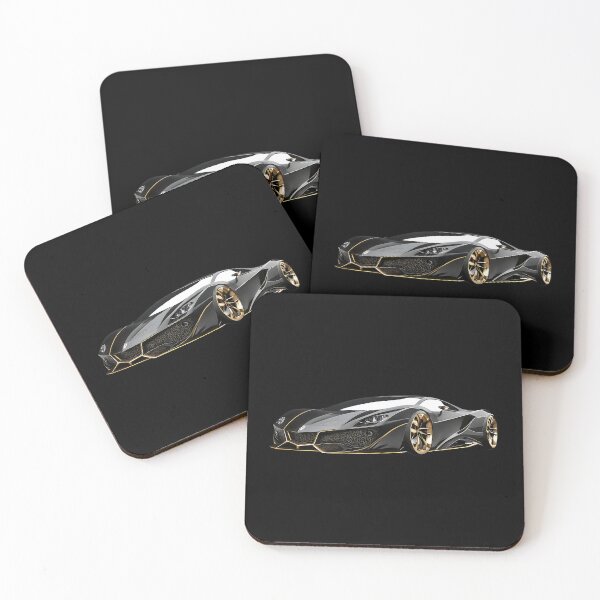 Item preview, Luxury Supercar Poster Sleek Race Car Design designed and sold by UrbanPrts.
