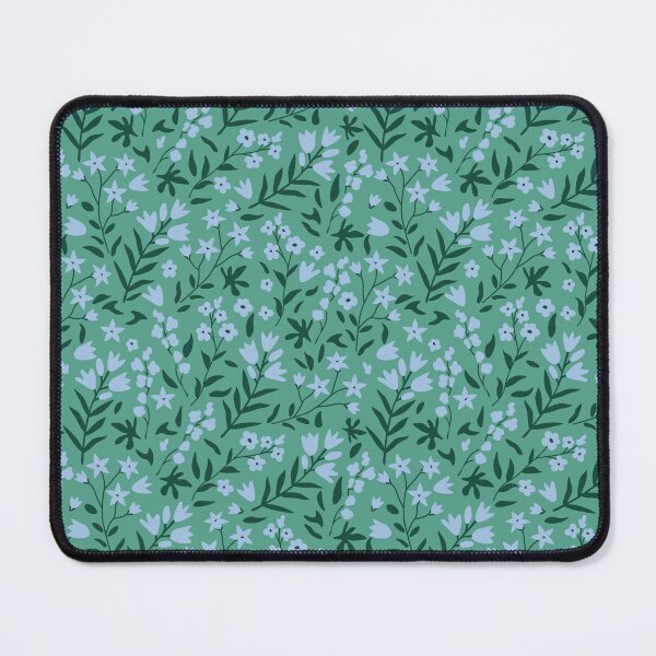 Item preview, Ditsy blue flowers designed and sold by elyomys.