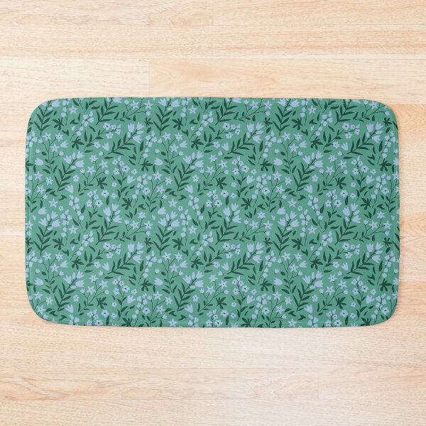 Item preview, Ditsy blue flowers designed and sold by elyomys.