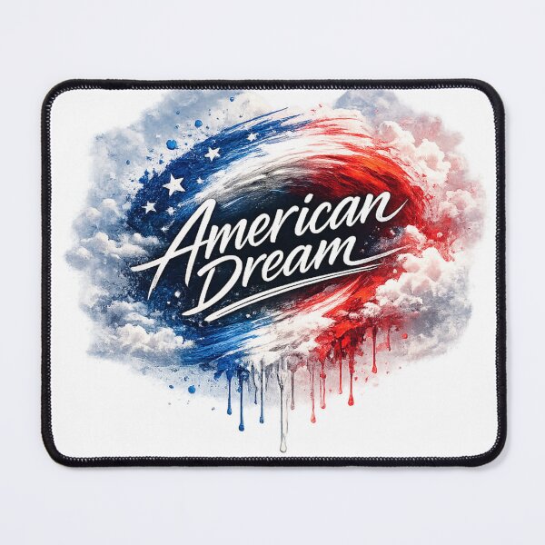 Item preview, American Dream Typography | USA Flag Brush Stroke | Assenforge Handwritten Graphic | Transparent PNG T-Shirt & Hoodie Design designed and sold by Lifehackerplus1.