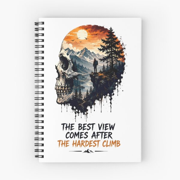 Item preview, Best View Mountain Adventure Illustration designed and sold by Amr Siam.