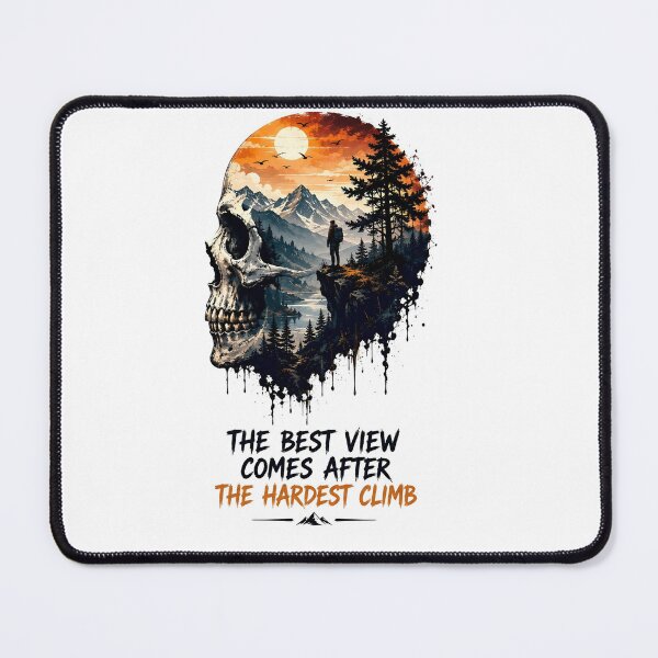 Item preview, Best View Mountain Adventure Illustration designed and sold by Amr Siam.