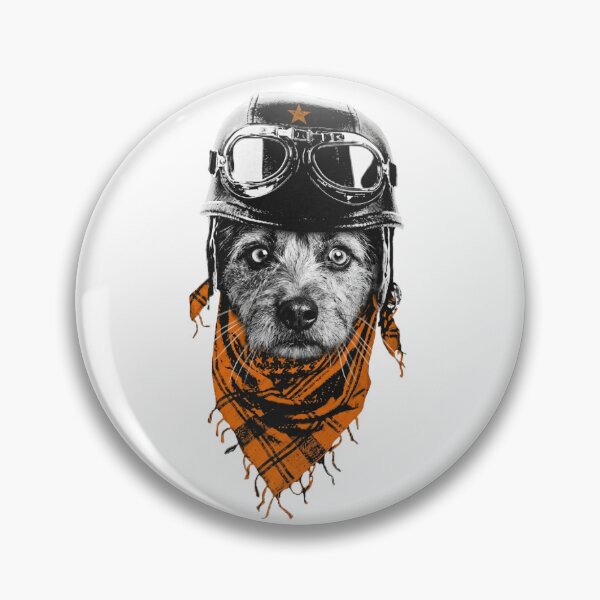 Item preview, Adventure Pup Vintage Rider Illustration designed and sold by MAJCO-ART.