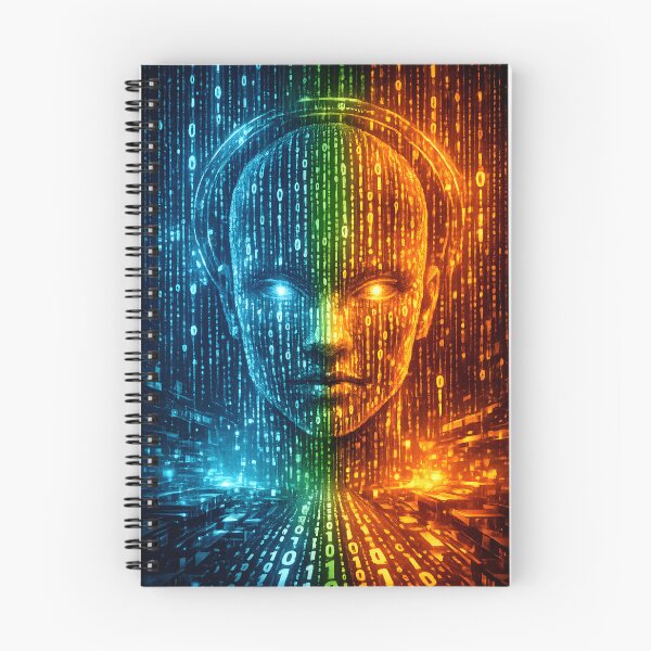 Item preview, Binary Flow of Consciousness designed and sold by Kicor.