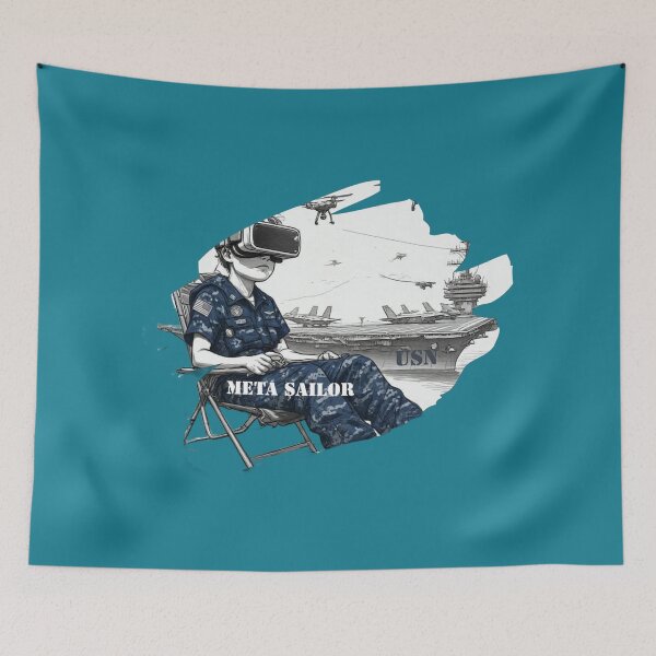 Item preview, Meta Sailor 100% Digital, 0% Sea Sickness designed and sold by dcohea.