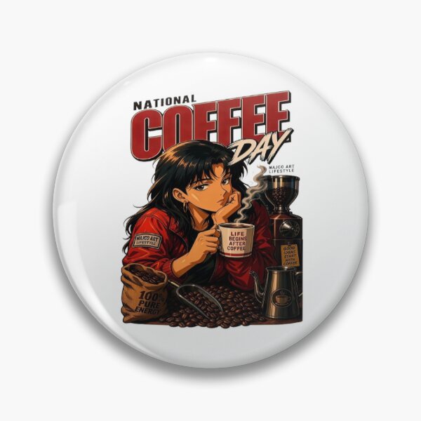 Artikelvorschau, Nationaler Kaffeetag entworfen und verkauft von MAJCO-ART.