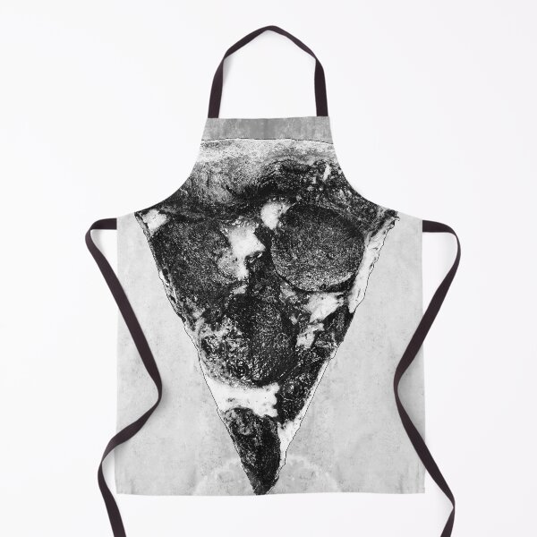 Item preview, Dark Pizza Slice Illustration Gritty Food Art designed and sold by Ghoul Enterprises.