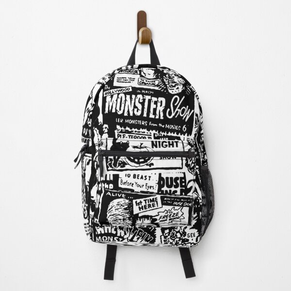 Item preview, Vintage Horror Ad Collage (White ink on dark) designed and sold by Scott Banks.
