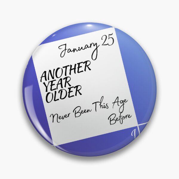 Item preview, January 25th birthdays designed and sold by serenebookworm.