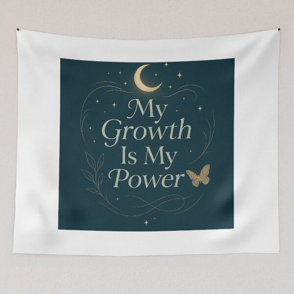 Item preview, My Growth Is My Power designed and sold by Fresh Starts.