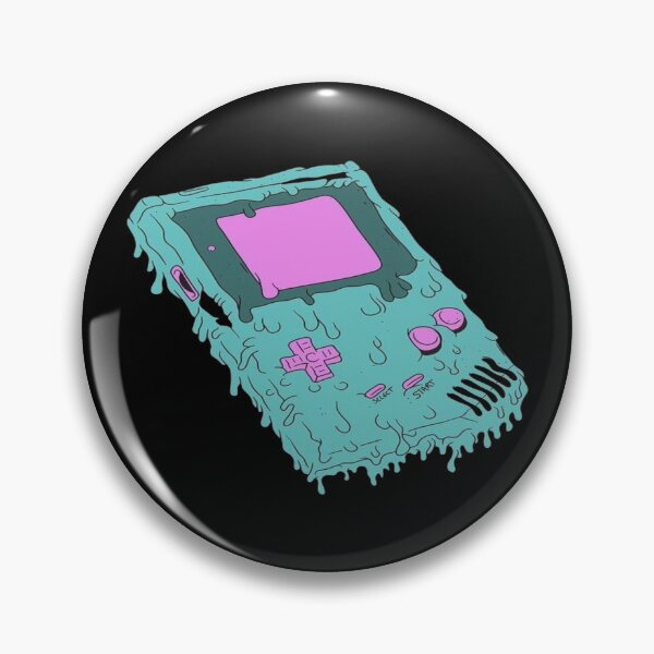 Item preview, Melting Retro Handheld Console | Slime Vaporwave Gaming Art designed and sold by West'Art.