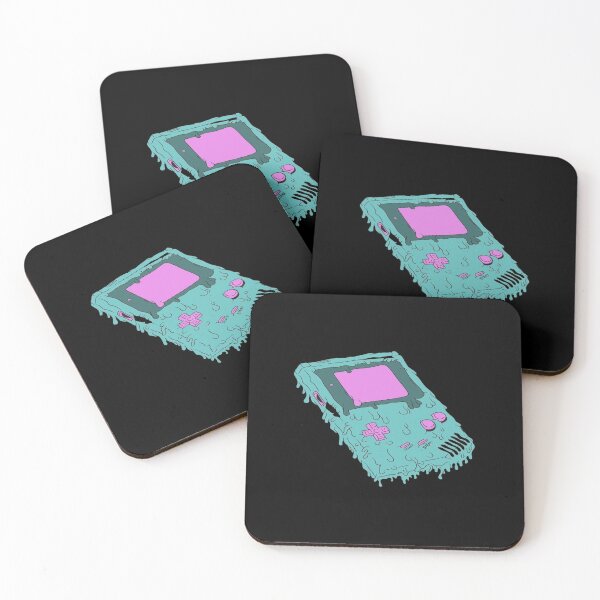 Item preview, Melting Retro Handheld Console | Slime Vaporwave Gaming Art designed and sold by West'Art.