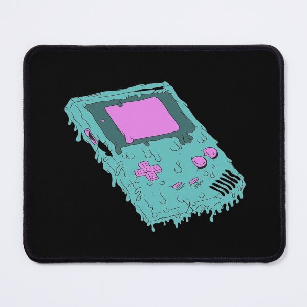 Item preview, Melting Retro Handheld Console | Slime Vaporwave Gaming Art designed and sold by West'Art.