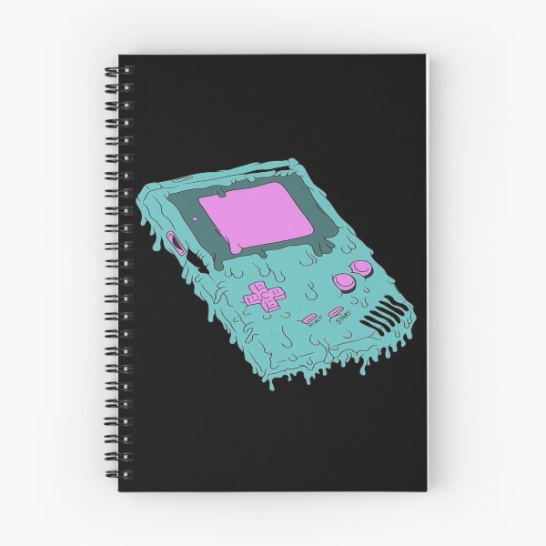 Item preview, Melting Retro Handheld Console | Slime Vaporwave Gaming Art designed and sold by West'Art.