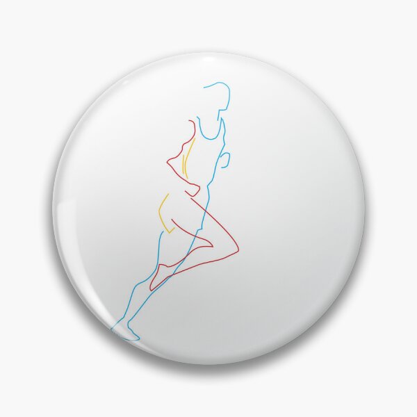 Item preview, Outline Distance Runner Inspiration Prefontaine designed and sold by Rolographics1.