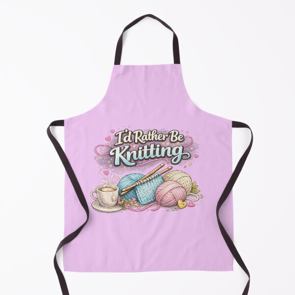 Item preview, I'd Rather Be Knitting designed and sold by Elisabeth Lucas.