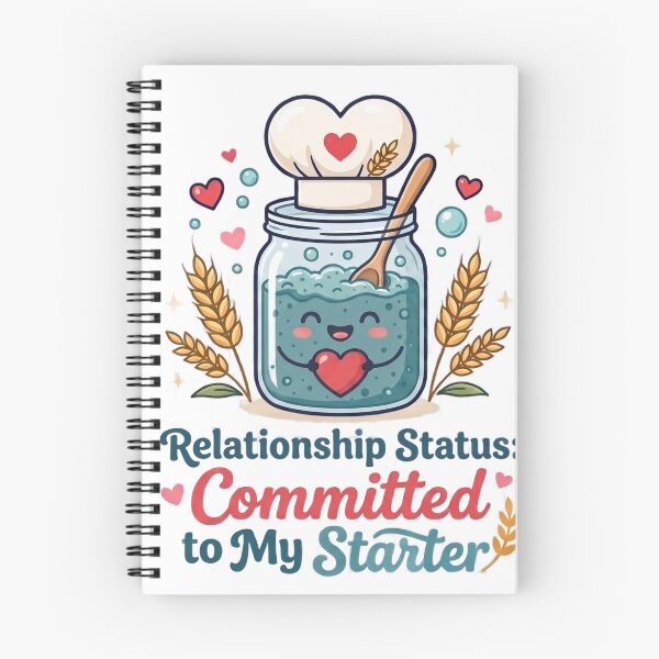 Item preview, Committed to My Starter Mug | Funny Sourdough Baker Quote | Sourdough Starter Coffee Cup | Bread Lover Gift designed and sold by Softbear Atelier.