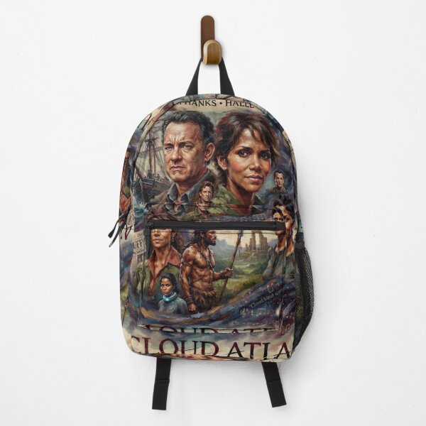 Artikelvorschau, Cloud Atlas Retro-Sci-Fi-Fantasy-Sextett-Reinkarnation-Tribut-Kunst-Filmplakat entworfen und verkauft von Art's Diner.