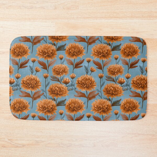 Item preview, Blooming Chrysanthemum Floral  - Flower Garden Pattern  - Housewarming Gifts designed and sold by RoyalStarsPatts.