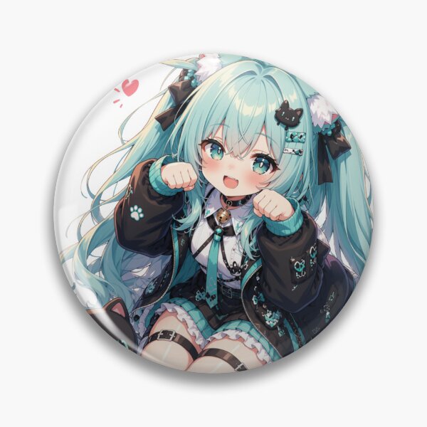 Item preview, Aqua Dreams – Mystical Water Anime Girl Mint NDE style designed and sold by Revyra.
