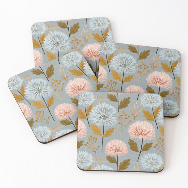 Item preview, Minimalistic Chrysanthemum Floral  - Birthday Flower Pattern  - Moms Day Gifts designed and sold by RoyalStarsPatts.