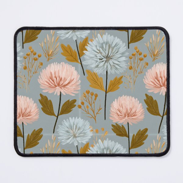 Item preview, Minimalistic Chrysanthemum Floral - Birthday Flower Pattern - Moms Day Gifts designed and sold by RoyalStarsPatts.