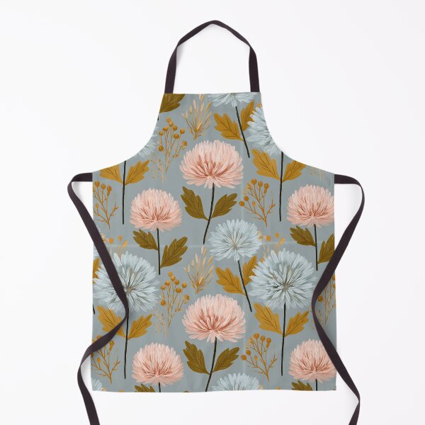 Item preview, Minimalistic Chrysanthemum Floral - Birthday Flower Pattern - Moms Day Gifts designed and sold by RoyalStarsPatts.