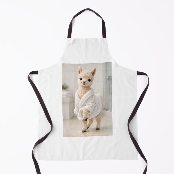 Item preview, Cozy Bathrobe Baby Llama designed and sold by Sillytoe.