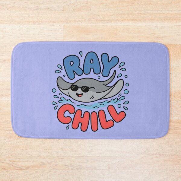 Item preview, Ray Chill – Cute Stingray with Sunglasses Design designed and sold by Sea Gem.