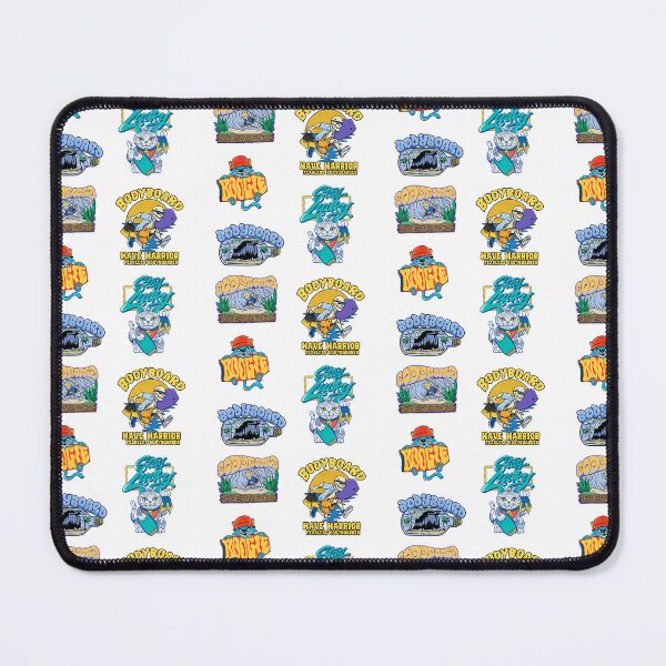 Item preview, Bodyboarder Wave Warrior Sticker Pack designed and sold by ImaginarStore.