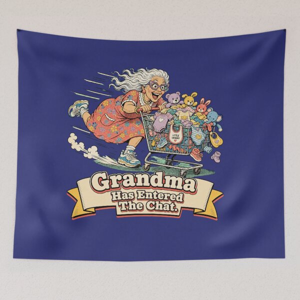 Item preview, Grandma Has Entered The Chat Funny New Grandma Pregnancy Announcement  designed and sold by freshwear design.