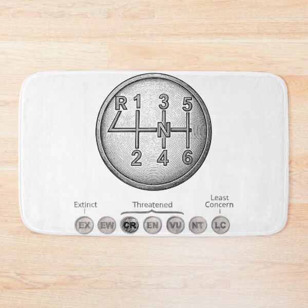 Item preview, Manual Shifter Endangered Species  designed and sold by Dimensionality.