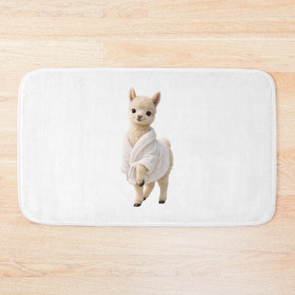 Item preview, Bathrobe Baby Llama designed and sold by Sillytoe.