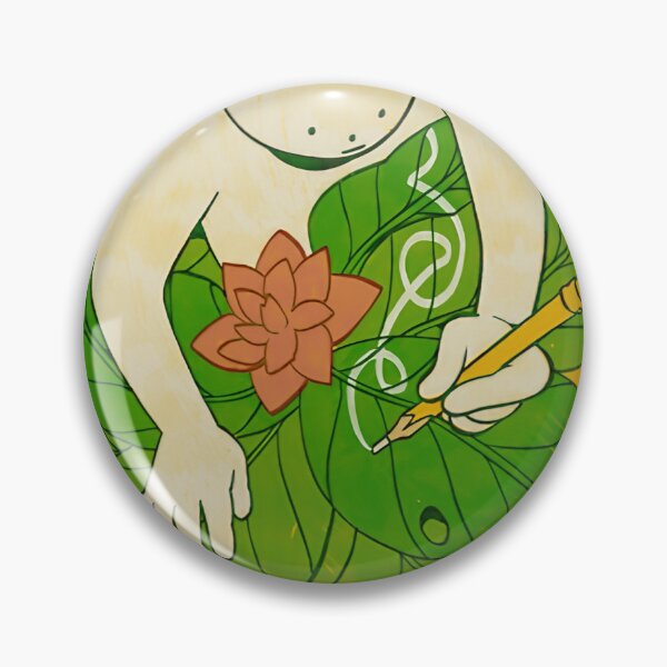 Item preview, White Blob Leaf Artist designed and sold by Polwick-Drbala.