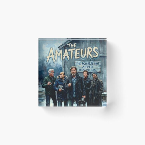 Item preview, The Amateurs Retro Comedy Squirel Nut Zipper Tribute Art Movie Poster designed and sold by Art's Diner.