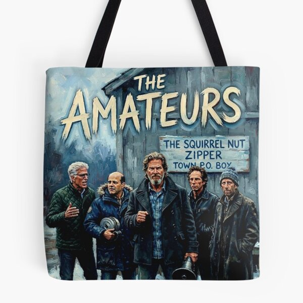 Item preview, The Amateurs Retro Comedy Squirel Nut Zipper Tribute Art Movie Poster designed and sold by Art's Diner.