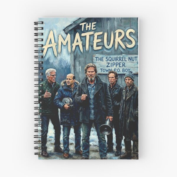 Item preview, The Amateurs Retro Comedy Squirel Nut Zipper Tribute Art Movie Poster designed and sold by Art's Diner.