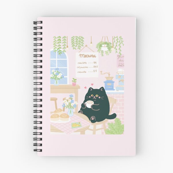 Item preview, Cute Black Cat Having Coffee designed and sold by Gotta Geta Gato.