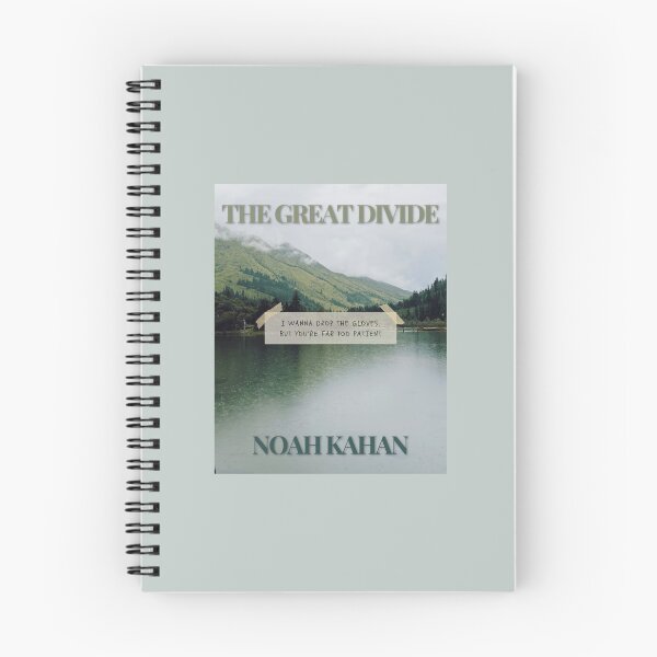Item preview, The Great Divide Noah Kahan designed and sold by KindaDia.
