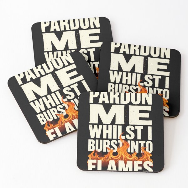 Item preview, Pardon me whilst I burst into flames // incubus  designed and sold by madseasonstudio.
