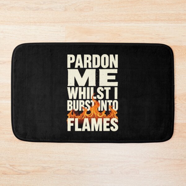 Item preview, Pardon me whilst I burst into flames // incubus  designed and sold by madseasonstudio.