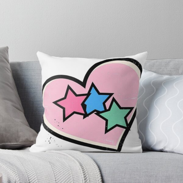 Item preview, Vintage Heart and Stars - Minimalist designed and sold by conamor-bymel.