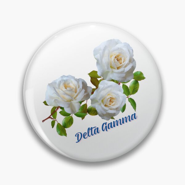 Item preview, Delta Gamma Sorority Cream Color Rose Flower designed and sold by JaymeOctober.
