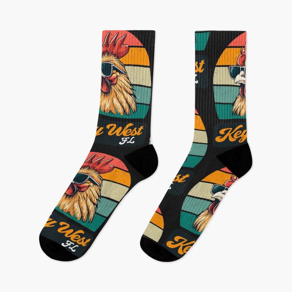 Item preview,  Key West rooster and retro sunset for family vacation Florida  designed and sold by erozzz.
