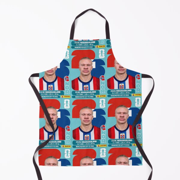 Item preview, PIPINI Erling Haaland - Novelty Football Sticker Design designed and sold by blackkat-.