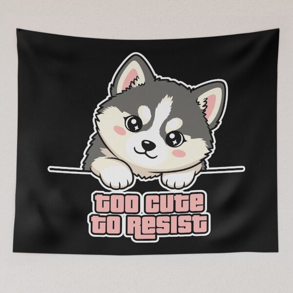 Item preview, Chubby Husky Super Tender - Too Cute to Resist designed and sold by ZUMERI.