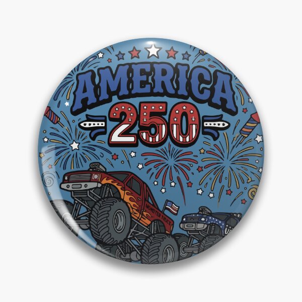 Item preview, Monster Trucks & Fireworks - opt 2 designed and sold by jlStopMedia.