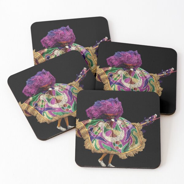 Item preview, Maracatu Rural Warrior - Intricate Brazilian Dotted Illustration designed and sold by AV.