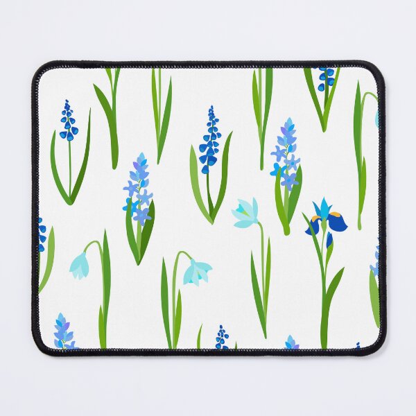 Item preview, Midnight Bloom: Vibrant Blue Botanical Garden designed and sold by LiveLearnCreate.